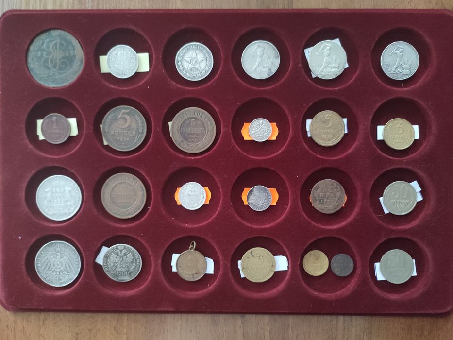 Царские монеты.СЕРЕБРО Нумезматика Доллар Билоны Франки Талер Гульден