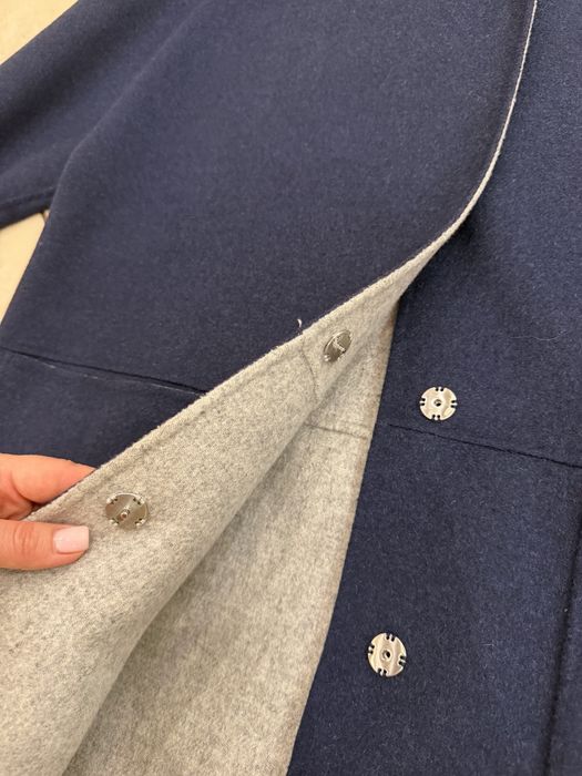 Тоненьке пальто вільного крою Max Mara, розмір s — zdjęcie 3