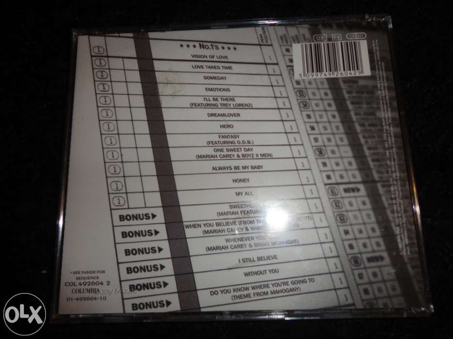 CD Mariah Carey