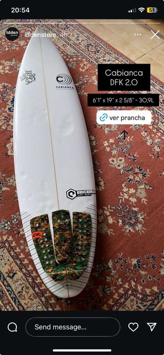 Prancha de Surf Cabianca