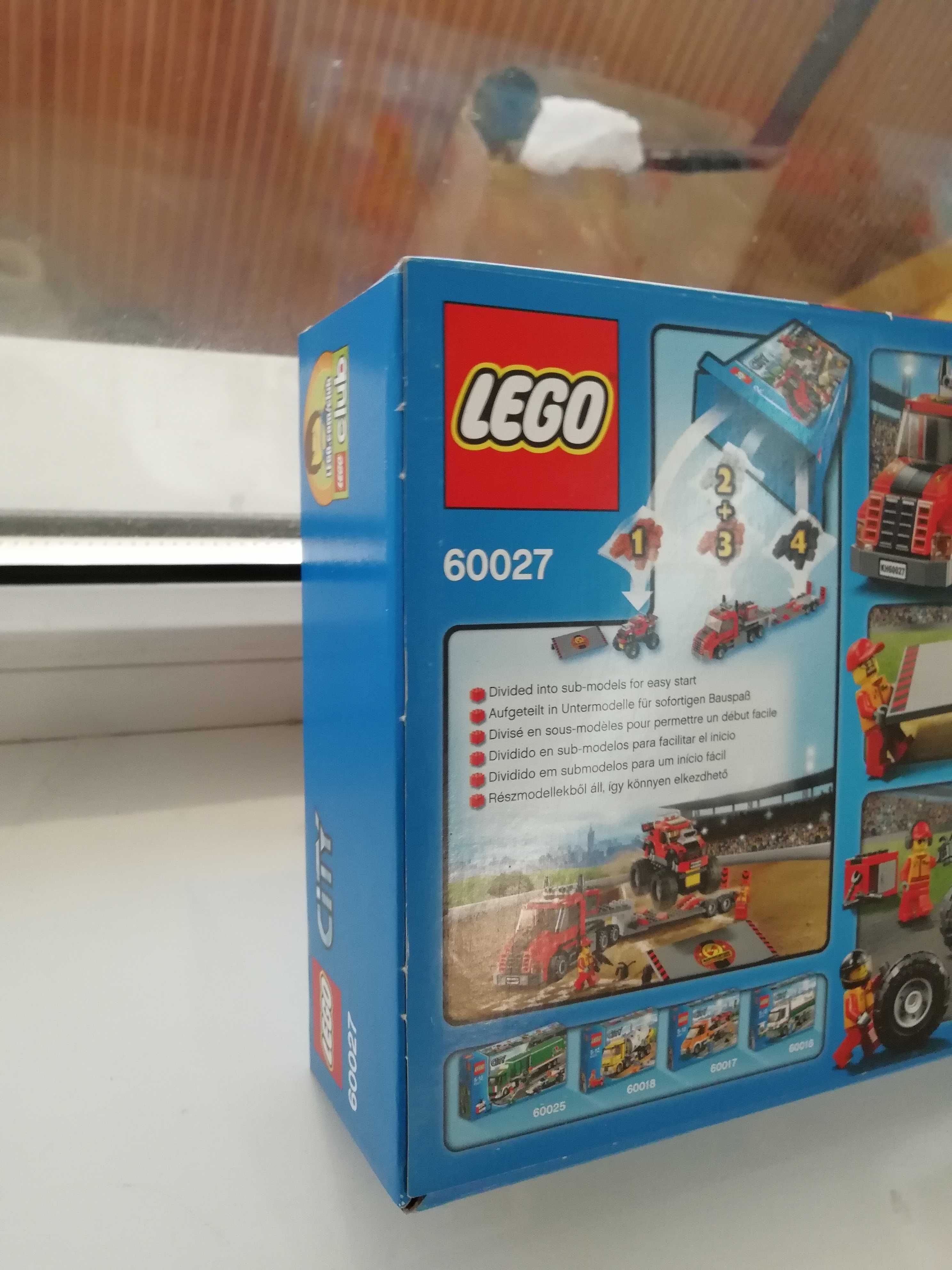 Lego city monster truck transporter deals