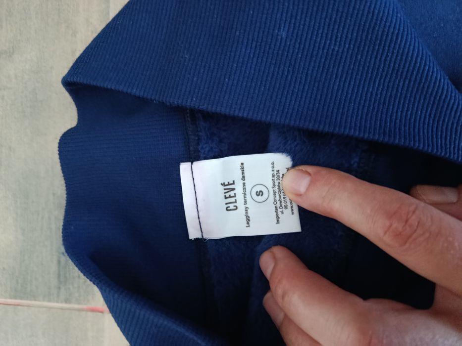 Legginsy termiczne w rozmiarze S