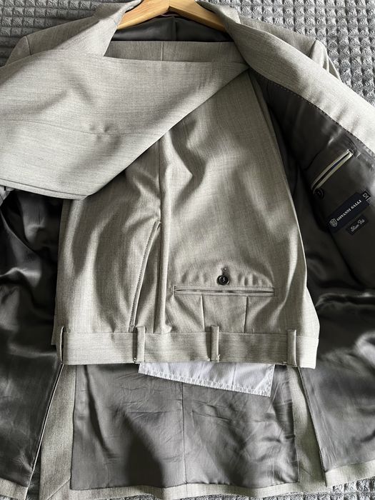 Fato de homem - cinzento