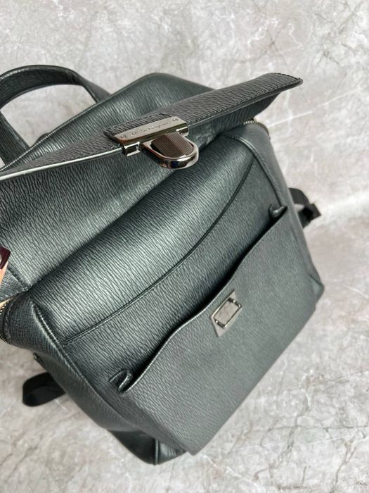 Salvatore ferragamo рюкзак кожаный мужской