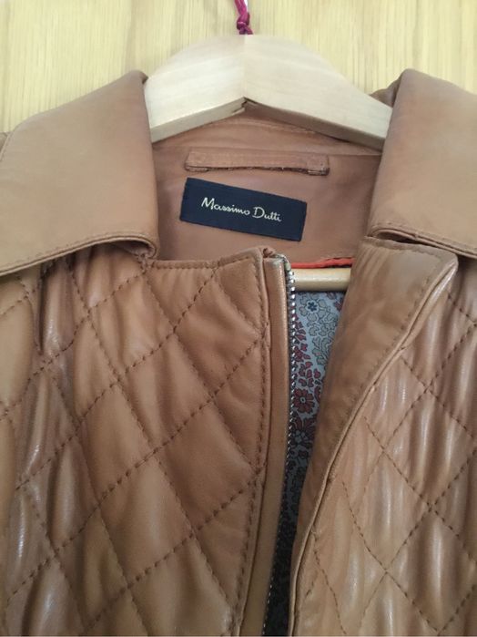 Blusão cabedal Cortefiel