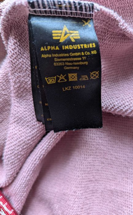 Нове оригінал Alpha Industries USA худі