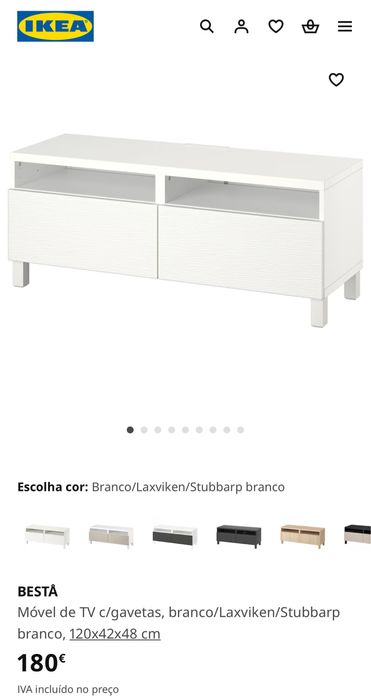 Móvel Tv BESTÅ do Ikea