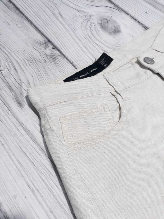 Лляні джинси Armani Exchange розмір 29-30