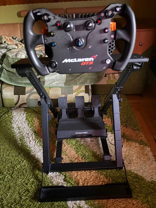 Fanatec CSL DD QR2 Ready2Race McLaren Elite Bundle (8Nm) + Next Level Racing Wheel Stand 2.0