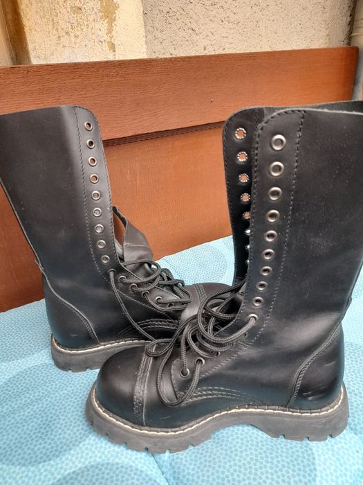 Wysokie glany Bustagrip r 38 Jarocin Poland Rock