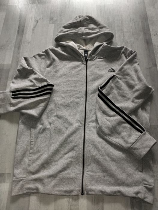 Adidas bluza szara męska