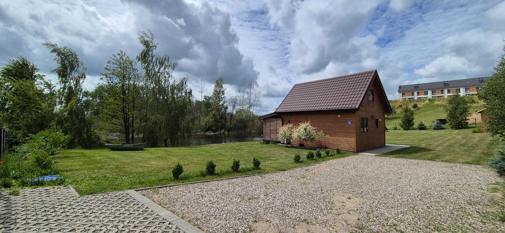 Domek Mazury GIŻYCKO - | staw + łódka | duża działka