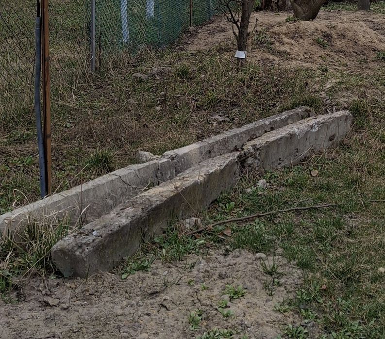Блоки бетонні, фундаментальні