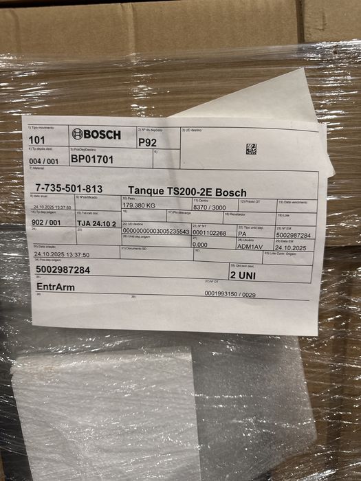 Tanque TS200-2E Bosch