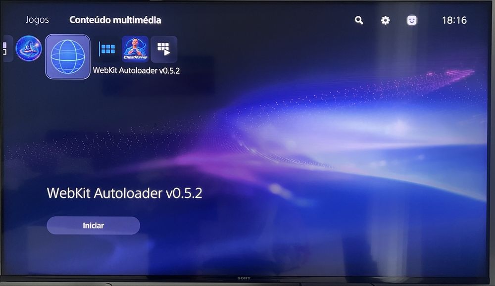 Playstation 5 nova/jailbreak (sem comando)