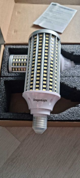 Комплект LED лампа DragonLight 54W E27 6000K кукурудза світлодіодна лампочка лампа лед для гаража складу лампочка лампы светодиодная світлодіодна
