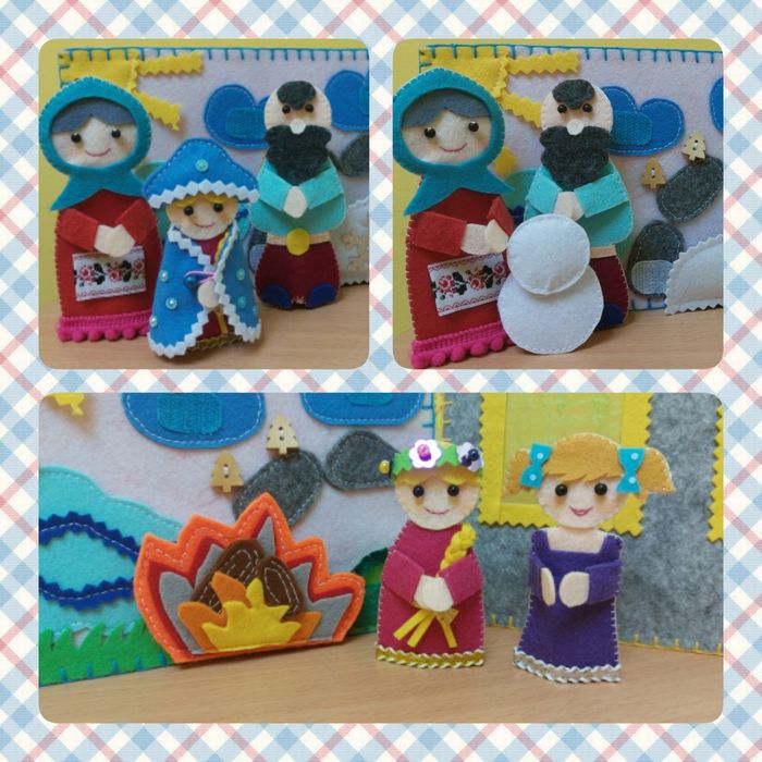 Пальчиковий, ляльковий театр! 8 казочок