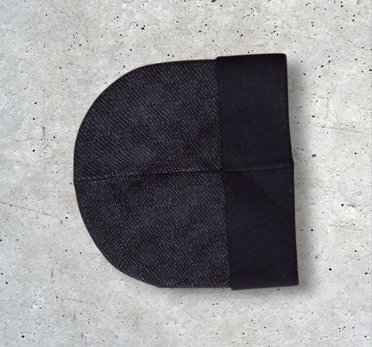 Czapka czarna lv louis vuitton