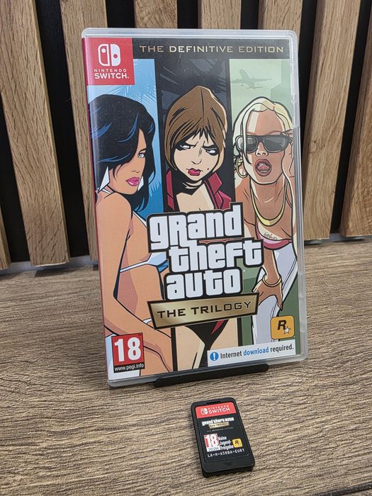 Grand Theft Auto The Trilogy The Definitive Edition Nintendo Switch