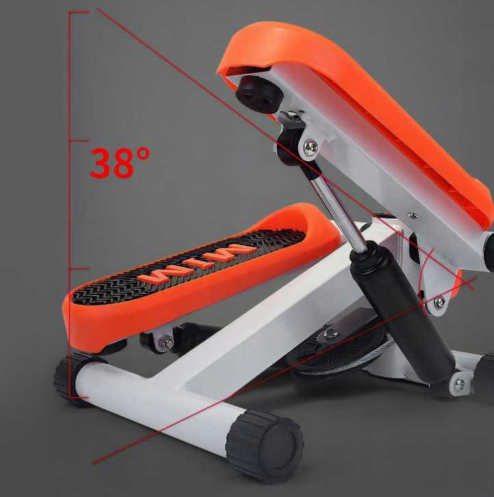 Тренажер степпер с эспандером счетчиком калорий Renew Польша до 100 кг