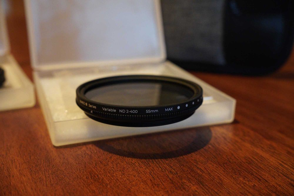 [NEW] 55mm CPL and Variable ND Filter Set + Carrying Case64751029796098123