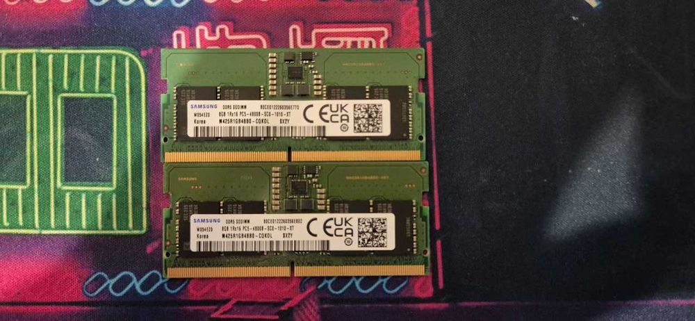 комплект оперативної памʼяті Samsung DDR5 SO-DIMM 16 GB (2×8 GB)