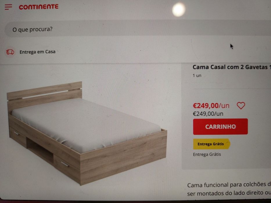 Cama Michigan c/gavetões