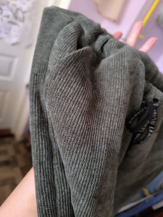 Штани рубчик меланж