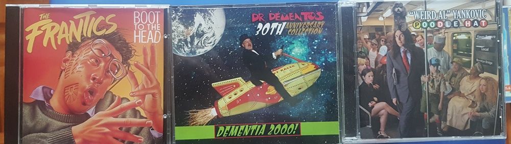 o resto da coleção de CDs