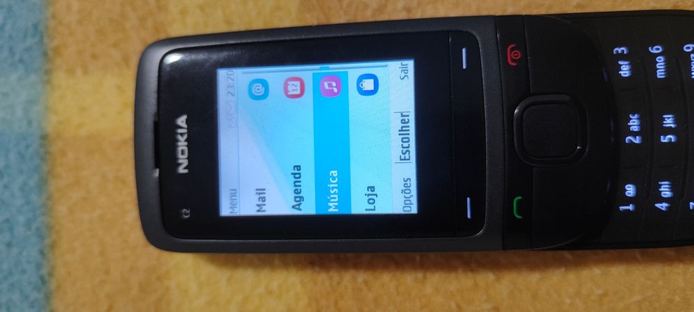 2 telemóvel Nokia de botão camers