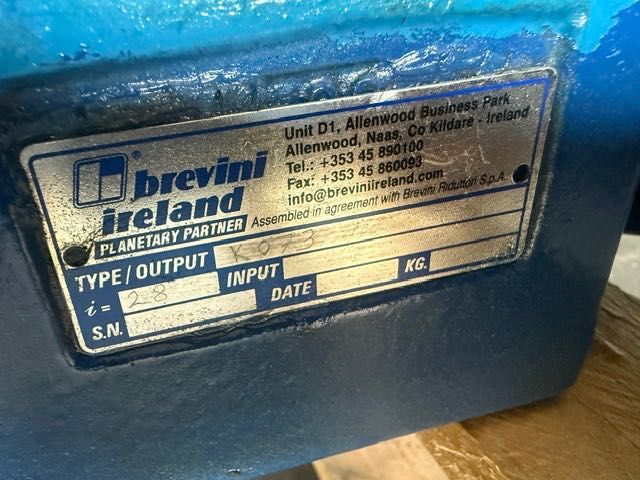 reduktory walcowe do przenośników komplet 3 szt