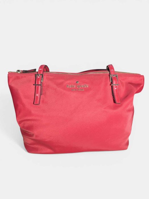 Kate Spade New York torebka czerwona shopper do ręki