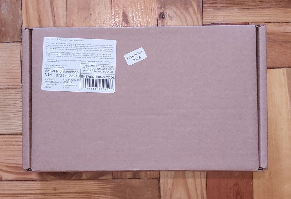 Лопата саперна Gerber E-Tool Folding Spade Commercial