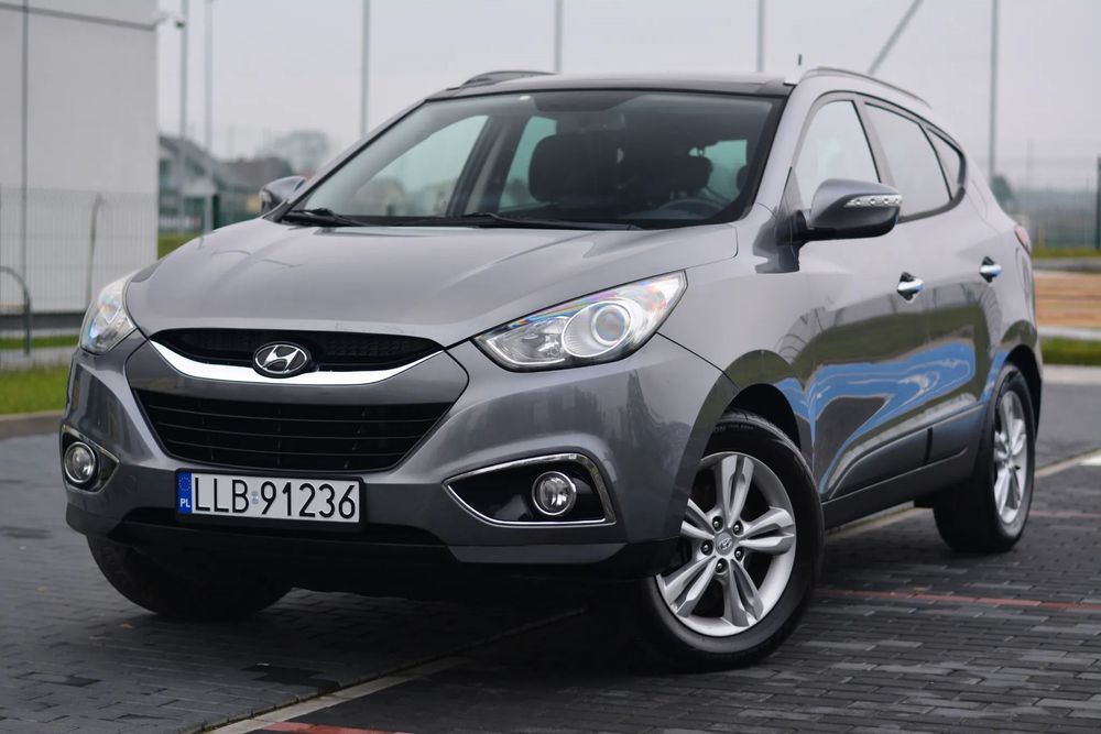 Hyundai ix35 100%Bezwypadkowy*Skura*Kamera cofania*Czujniki Parkowania*Nawi*Zadbany