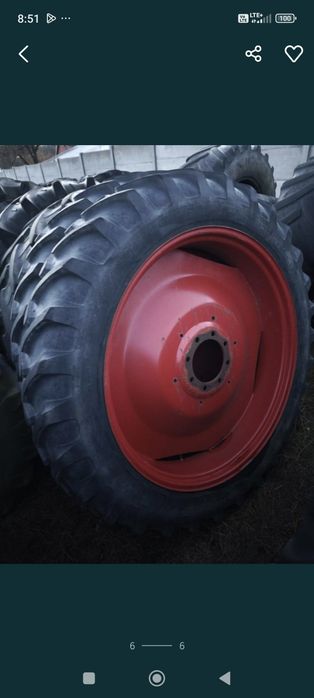 Koła 300/95 R - 46 wzmocnione 12.4 R46 Taurus radialne zachodnie 22cm