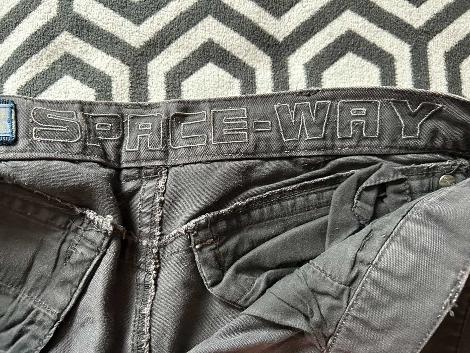 Szare spodnie cargo vintage Reserved