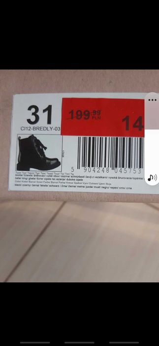 Buty dla dziewczynki