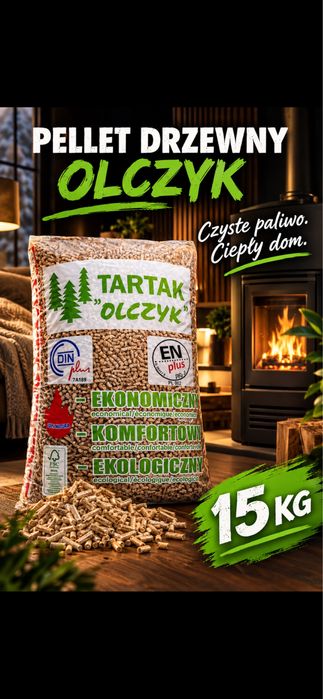 Pellet Pelet Nowy Workowany Paleta Olczyk Drewnoland Sielski