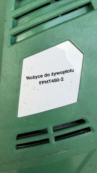 Noźyce do żywopłotu elektr. używane
