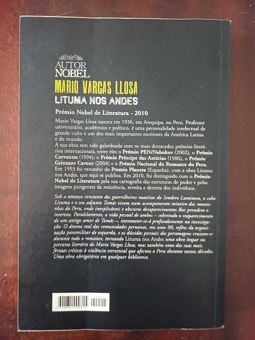 Mario Vargas Llosa - Lituma nos Andes