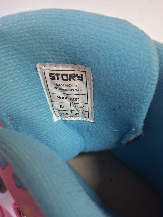 Patins STORY Youngster Side by Side – Criança (Ajustáveis EU 34–37)