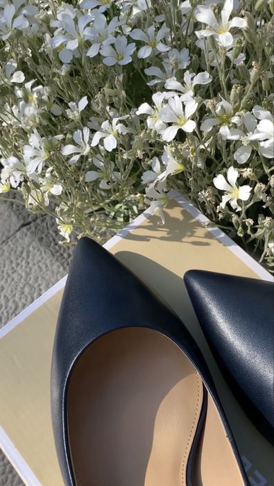 MICHAEL KORS ОРИГІНАЛ. Нові жіночі туфлі човники лодочки сині 40-41