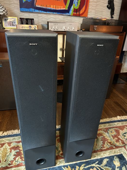 Colunas de chao Sony SS-MF415, revistas. 200w e 8 ohms