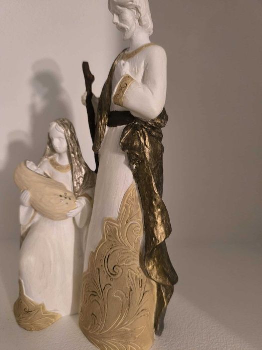 Presépio / Sagrada Família - em marfinite - NOVO