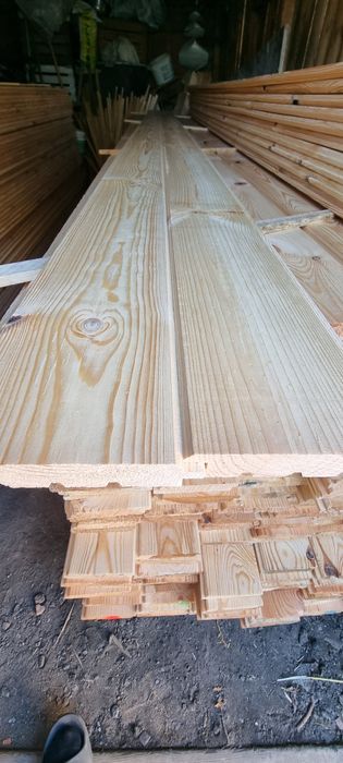 Boazeria drewniana świerkowa lub sosnowa 19 mm klasa AB