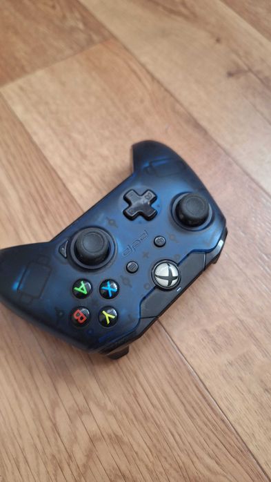 Kontroler Pad przewodowy PDP niebieski przezroczysty xbox one series PC