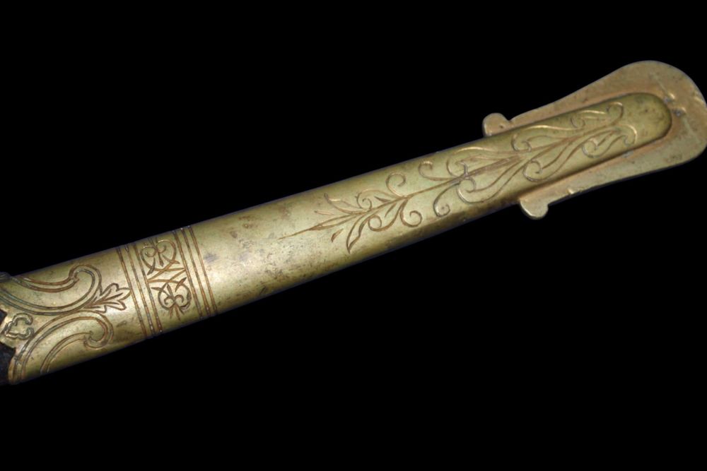 Espada Sabre de alto oficial da Marinha de guerra portuguesa