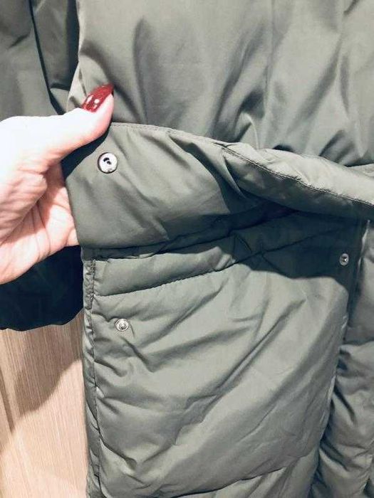 Зимова куртка пальто пуховик (54-58 ) новий