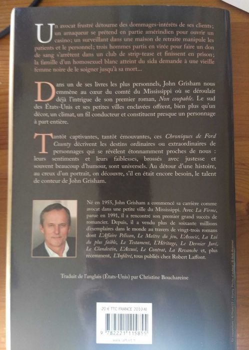 Chroniques de Ford County, de John Grisham (edição francesa)