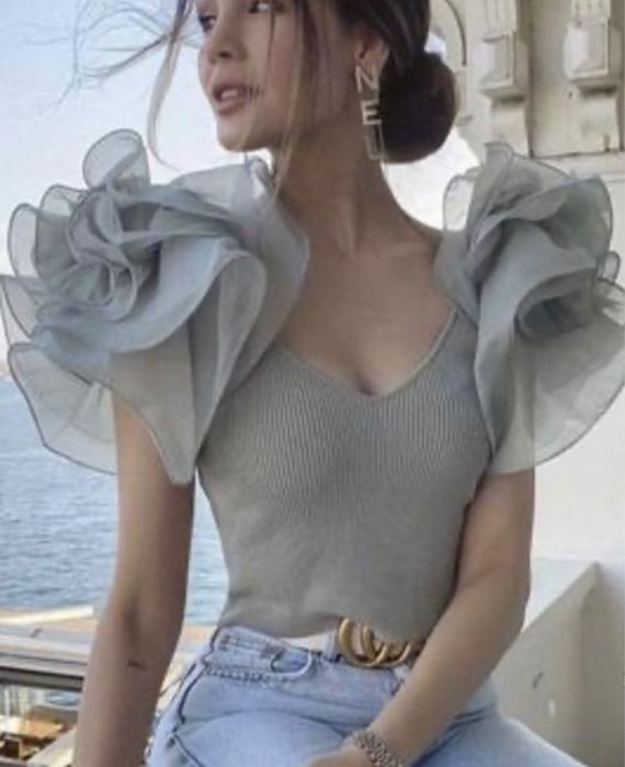 Топ Zara футболка майка